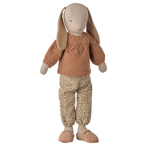 Maileg - Kanin, Str. 3 - Klassisk - Bukser og strikket sweater